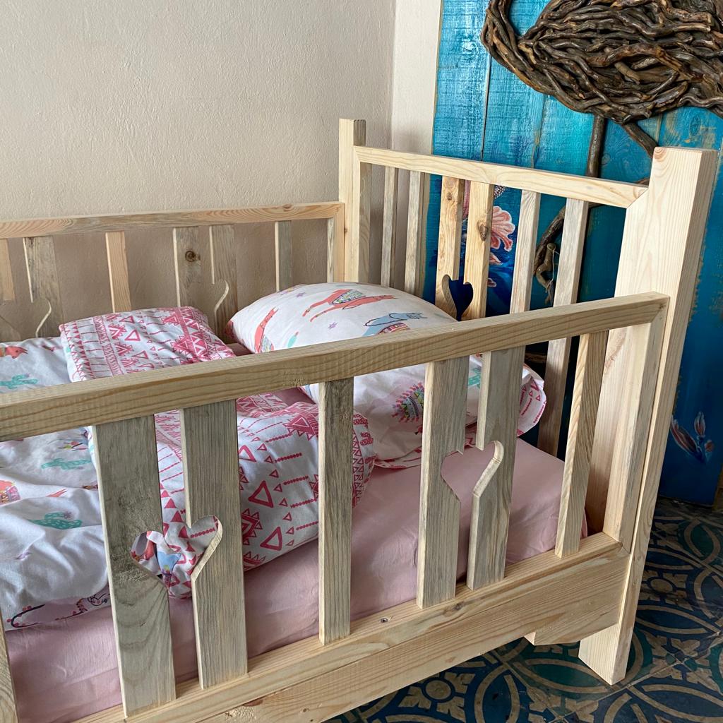 Coeur masif ahşap montessori çocuk yatağı Hamira l Masif Hayat
